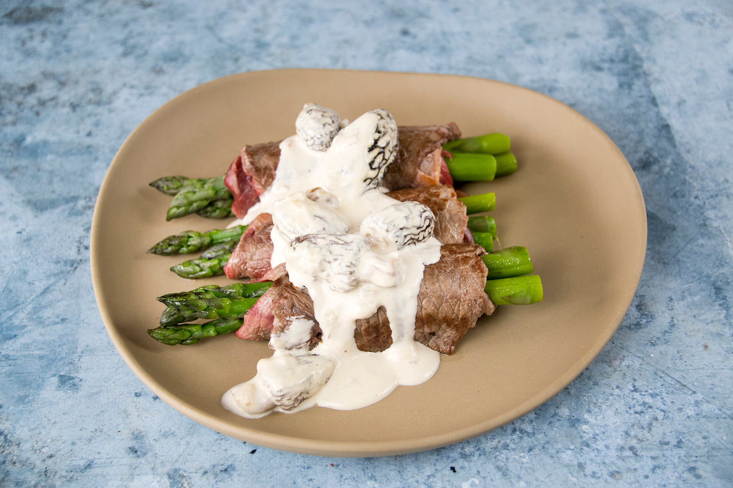 Paupiettes de veau aux morilles à la crème